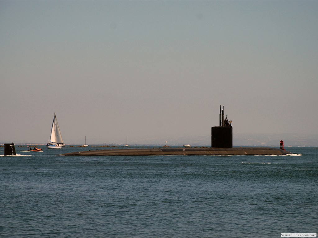 USS Topeka (SSN-754) San Diego harbor