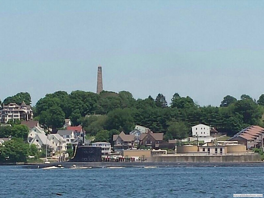 USS Virginia (SSN-774) arriving in New London from deployment